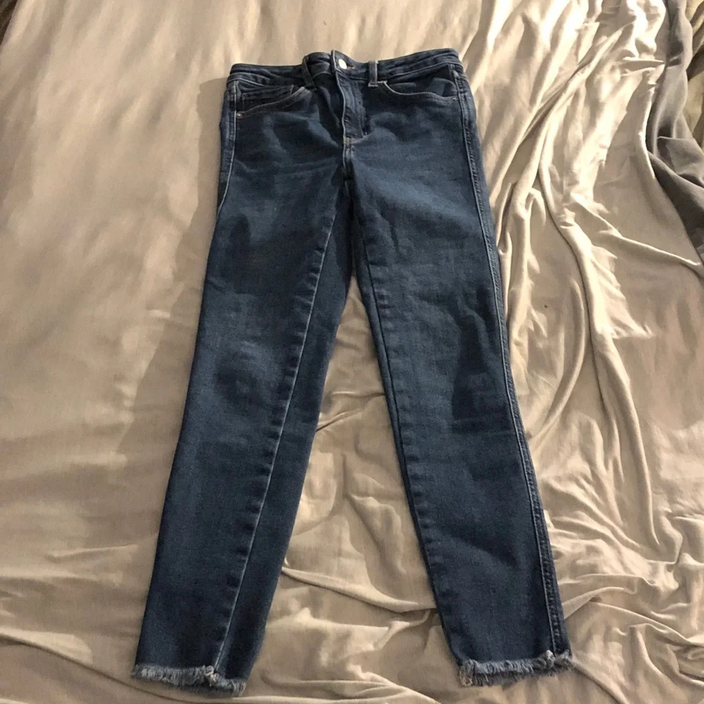 We The Free Dark Blue Skinny Jeans
